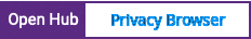 Open Hub project report for Privacy Browser
