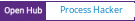 Open Hub project report for Process Hacker