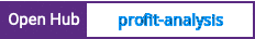 Open Hub project report for profit-analysis