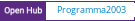 Open Hub project report for Programma2003