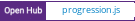 Open Hub project report for progression.js