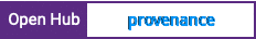 Open Hub project report for provenance