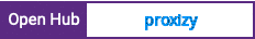 Open Hub project report for proxizy