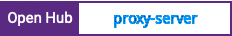 Open Hub project report for proxy-server