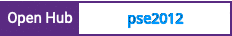 Open Hub project report for pse2012