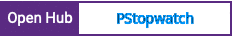 Open Hub project report for PStopwatch