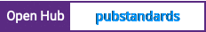 Open Hub project report for pubstandards