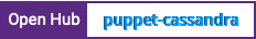Open Hub project report for puppet-cassandra