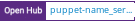 Open Hub project report for puppet-name_service