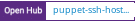 Open Hub project report for puppet-ssh-hostkeys