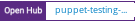 Open Hub project report for puppet-testing-example