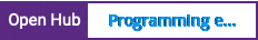 Open Hub project report for Programming eXperience Toolkit