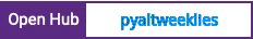 Open Hub project report for pyaltweeklies