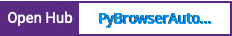 Open Hub project report for PyBrowserAutomation