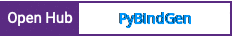 Open Hub project report for PyBindGen