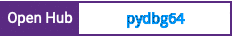 Open Hub project report for pydbg64