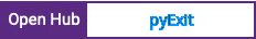 Open Hub project report for pyExit