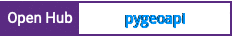 Open Hub project report for pygeoapi