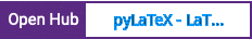 Open Hub project report for pyLaTeX - LaTeX Processing Framework
