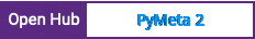 Open Hub project report for PyMeta 2