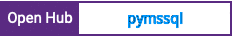 Open Hub project report for pymssql