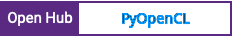 Open Hub project report for PyOpenCL