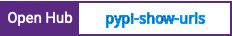 Open Hub project report for pypi-show-urls