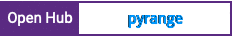 Open Hub project report for pyrange