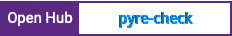 Open Hub project report for pyre-check