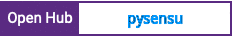 Open Hub project report for pysensu
