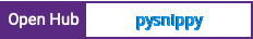 Open Hub project report for pysnippy