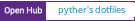 Open Hub project report for pyther's dotfiles