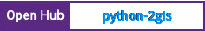 Open Hub project report for python-2gis