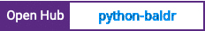 Open Hub project report for python-baldr