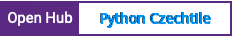 Open Hub project report for Python Czechtile