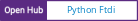 Open Hub project report for Python Ftdi