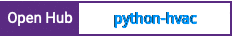 Open Hub project report for python-hvac
