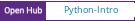 Open Hub project report for Python-Intro