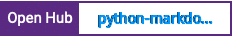Open Hub project report for python-markdown-graphviz