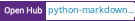 Open Hub project report for python-markdown-graphviz