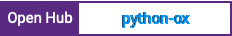 Open Hub project report for python-ox