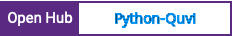 Open Hub project report for Python-Quvi