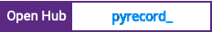 Open Hub project report for pyrecord_