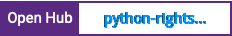 Open Hub project report for python-rightscale
