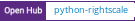 Open Hub project report for python-rightscale