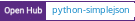 Open Hub project report for python-simplejson