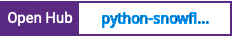 Open Hub project report for python-snowflakeclient