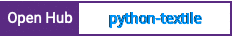 Open Hub project report for python-textile