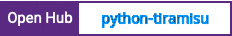 Open Hub project report for python-tiramisu