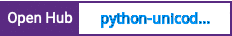 Open Hub project report for python-unicodecsv